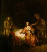 REMBRANDT Harmenszoon van Rijn Joseph Accused by Potiphar's Wife china oil painting artist